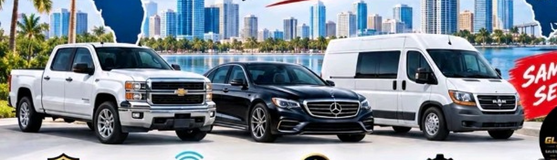Cars, trucks, and commercial vans